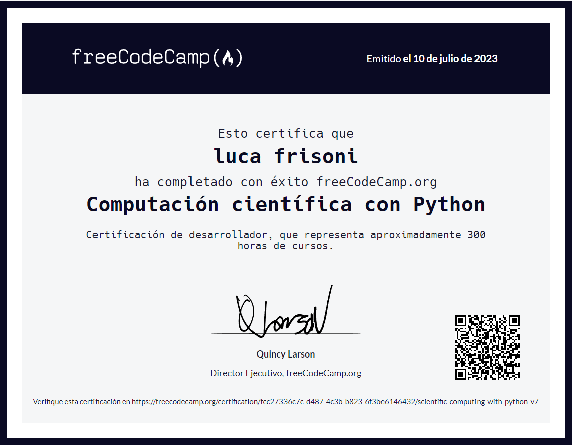 certificates